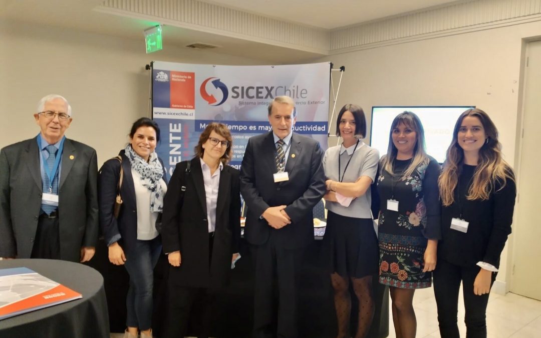 SICEX Chile estuvo presente en la Asamblea Anual de la Cámara Aduanera de Chile, donde se expusieron los desafíos para este 2022