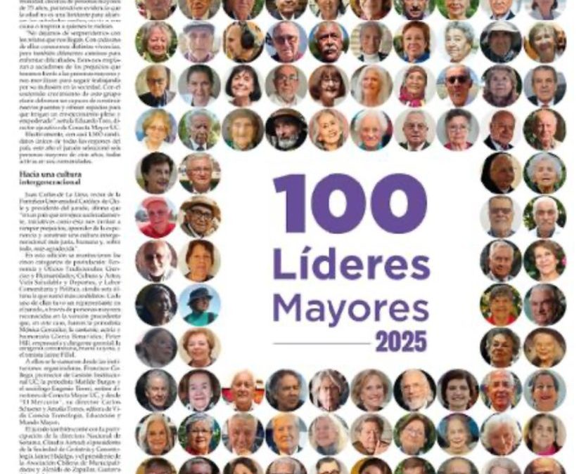 Don Patricio Sesnich Stewart, reconocido como uno de los “100 Líderes Mayores 2025”