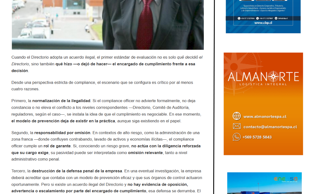 Columna de Opinión Diario El Reportero.